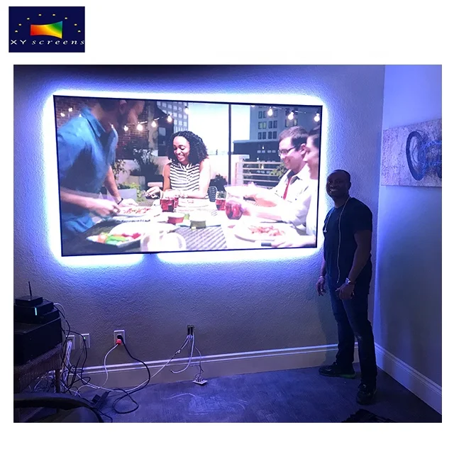 XY SCREENS 120 INCH 16:9 ALR FIXED FRAME SCREEN FOR ULTRA SHORT THROW PROJECTOR