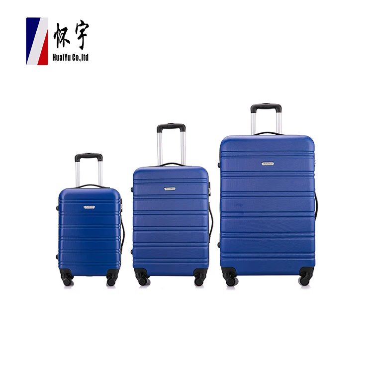 Quality Chinese Products 24 Inch Traveling Lightweight ABS Trolley Suitcase Set