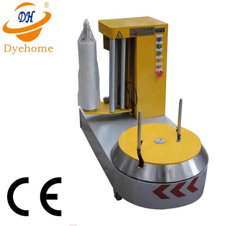 New Luggage Wrapping Machine LP600S  Semi-automatic Plastic Film Wrapping Machine