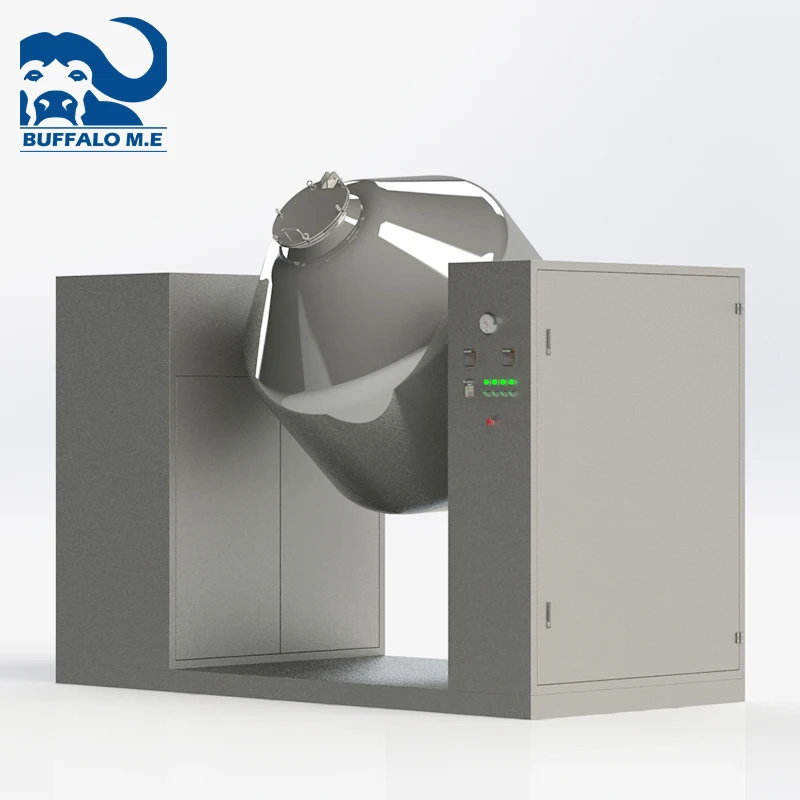 hot sale double cone vacuum powder drying machine