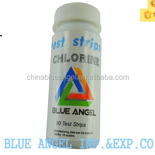 One Touch Test Strip for Chlorine CL test strips for pool and spa water