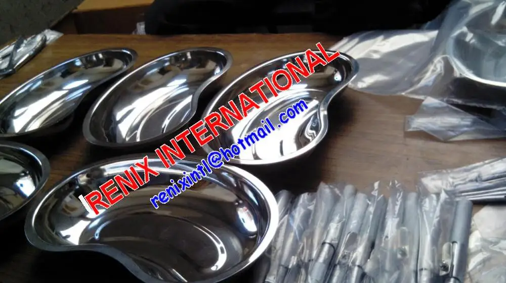  Профессиональный хирургический поднос для почек раковина инструмент из нержавеющей стали