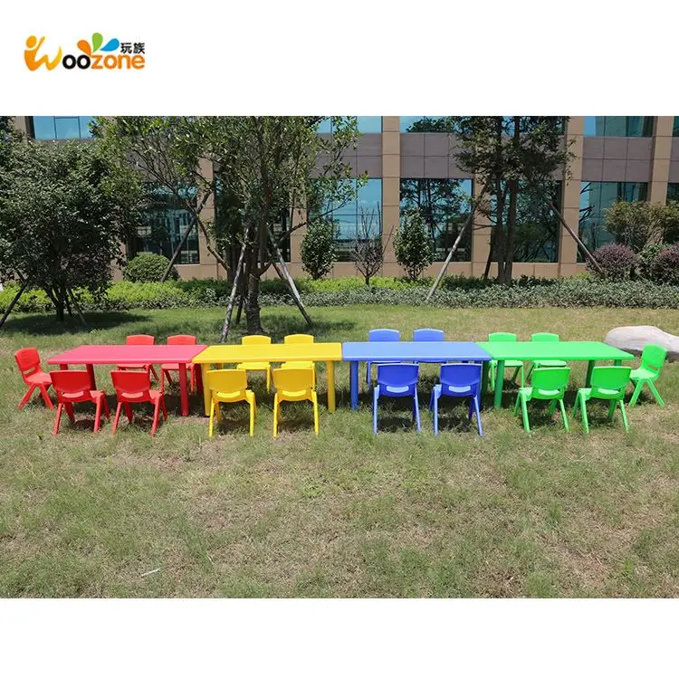 sale cheap children plastic kids party kindergarten tables and chairs