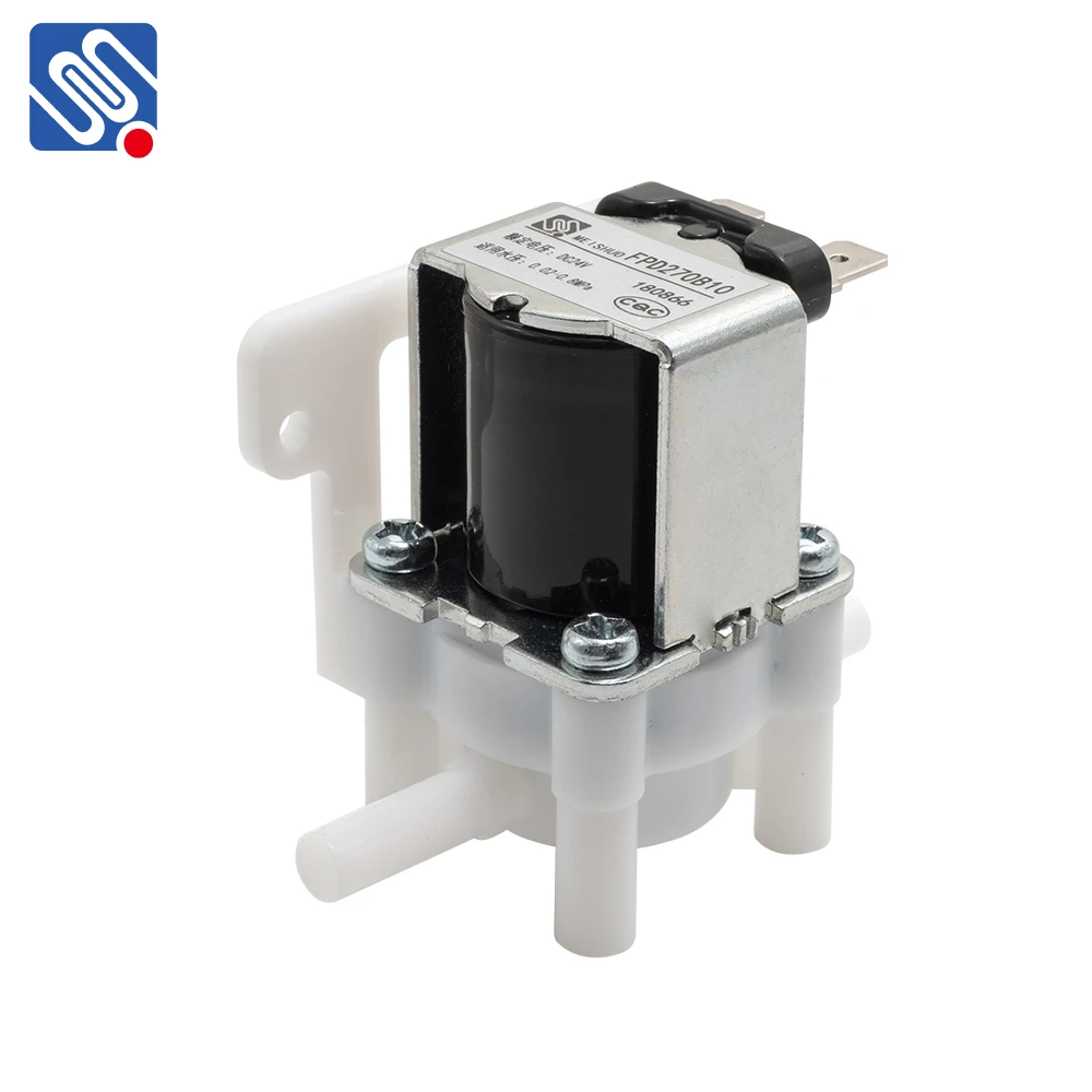 Meishuo FPD360B10 Mini Electric Solenoid Water Valve 12VDC 24VDC 110VAC 220v Control DC 12v 24v 36v AC 110v 220v 50/60hz 0.3mpa