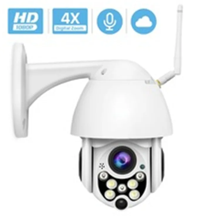 1080P Cloud Storage Wireless WIFI Camera Outdoor PTZ IP Camera Speed Dome CCTV Security Cameras P2P Camara WIFI Exterior