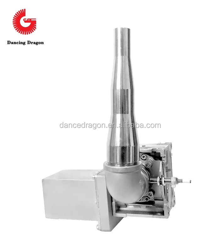 1D Stainless Steel 1 Axis Jet Garden Nozzle With DMX512 Control