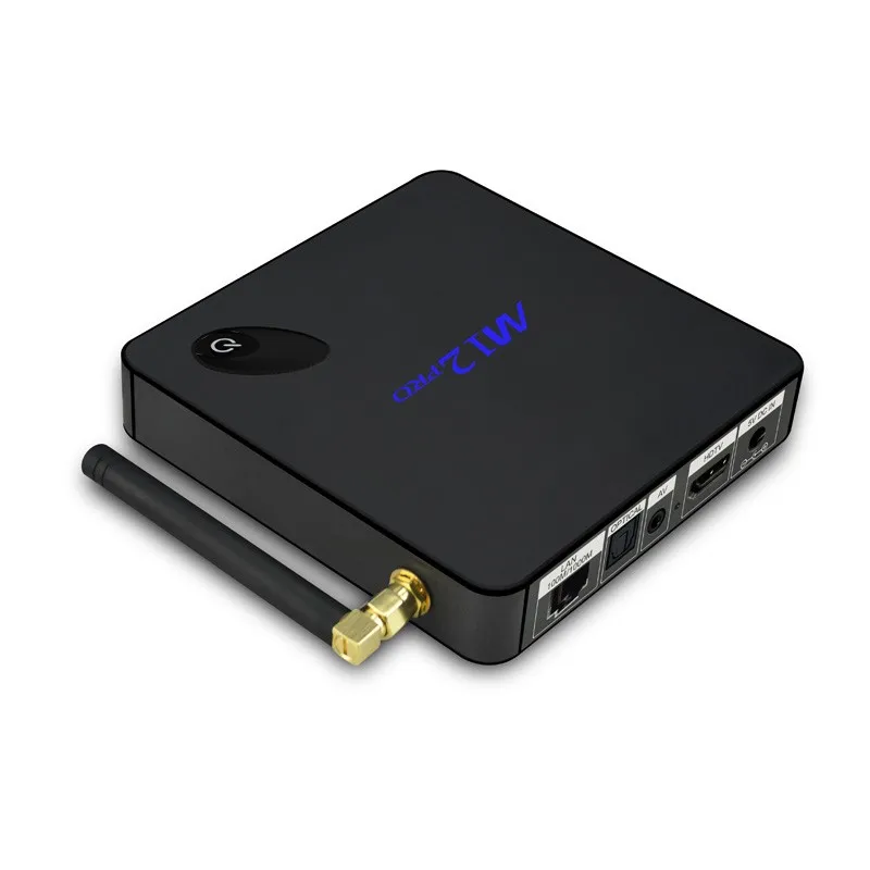 Лучшие продажи продуктов tv box для румынии full hd 1080 P m12 pro media player amlogic s912 android tv box s912