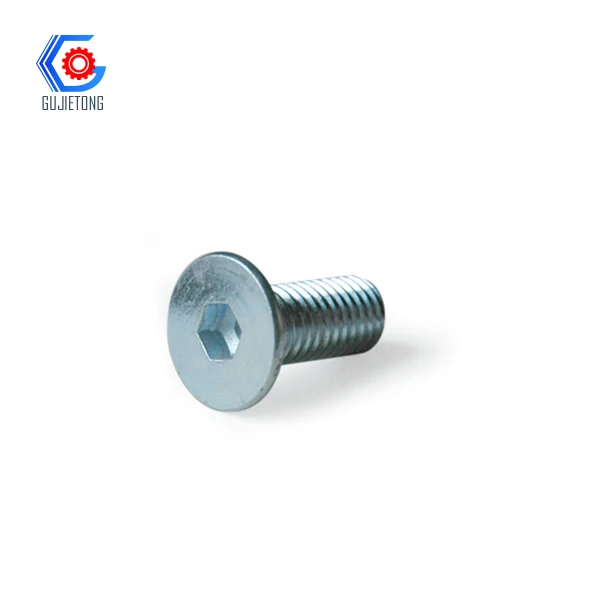 Hex socket headless bolt stainless steel hexagon socket screw 8.8 12.9 hex screw