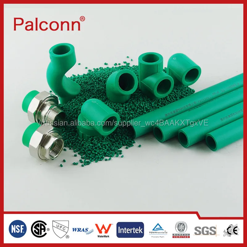 ISO15874 композитный PPR стекловолокно FR PPR трубы для подачи воды