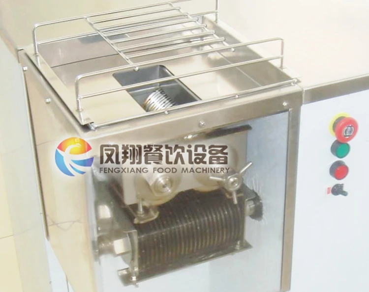 Automatic Electric Chicken Meat Strips Slicer Slicing Cutting Machine