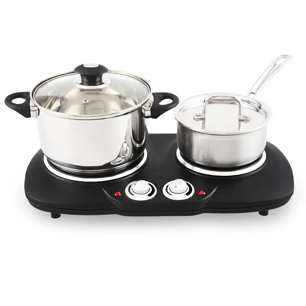 Hob Electrical Glass Heater German Kitchen Double Plate Burner Infrared Ceramic Stove Electric With Oven