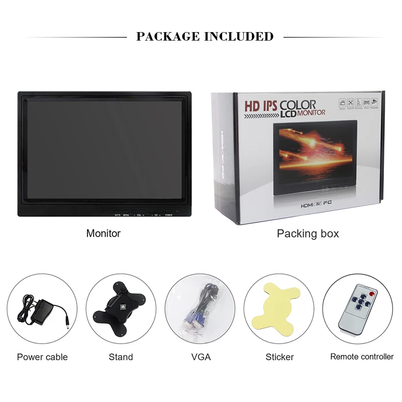 Customized rearview mirror monitor 10.1 inch IPS screen car roof lcd capacitive touch monitor