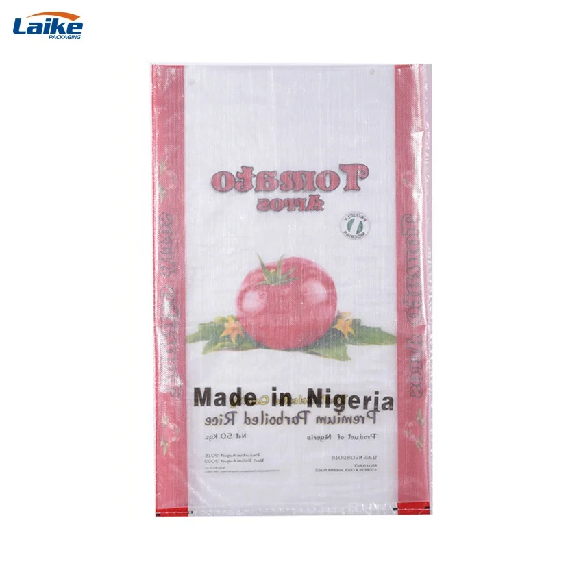 
Myanmar bopp laminated 25kg 50kg woven pp fertilizer packaging bag ,plastic fertilizer bag with PE liner 