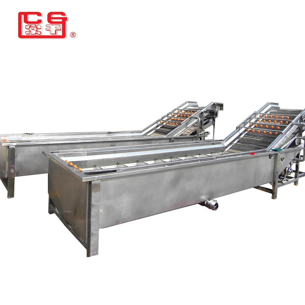 Contibuously non-stop leafy vegetable fruit lettuce cabbage bubble washing washer cleaning machine with ozone