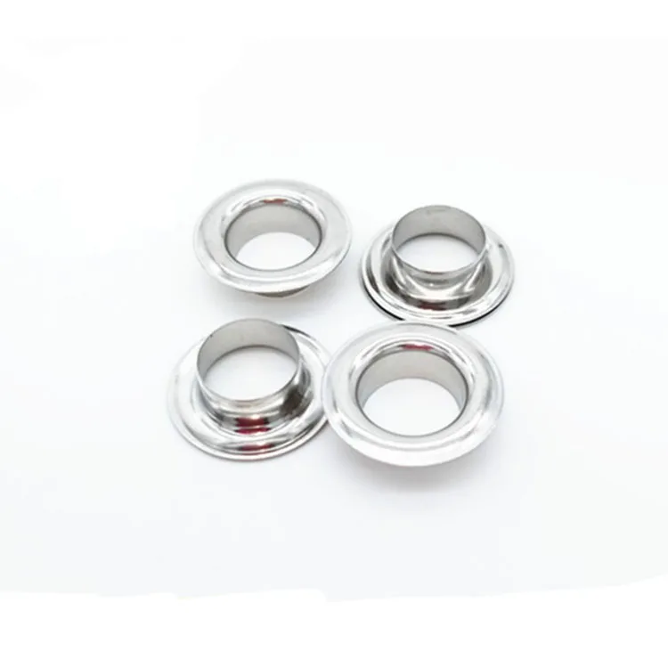 Круглые латунные проушины и шайба, кнопки из нержавеющей стали с отверстием для воздуха