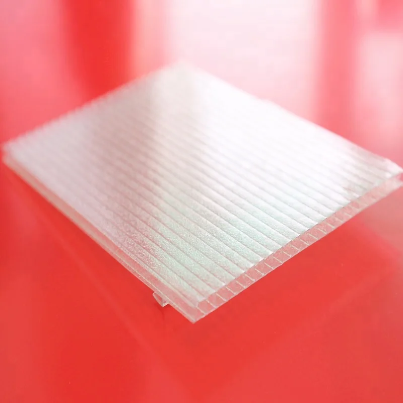 pc plastic hotsale crystal polycarbonate sheet for stadium roofing material