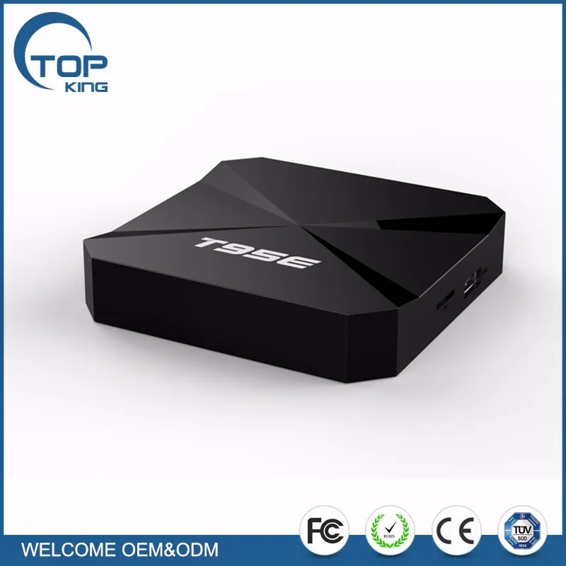 Лучший T95E Android TV BOX Android 5.1 RK3229 Quad Ядро 32bit TV Box 1 ГБ/8 ГБ wi-fi 2.4 ГГц поддержка 4 К