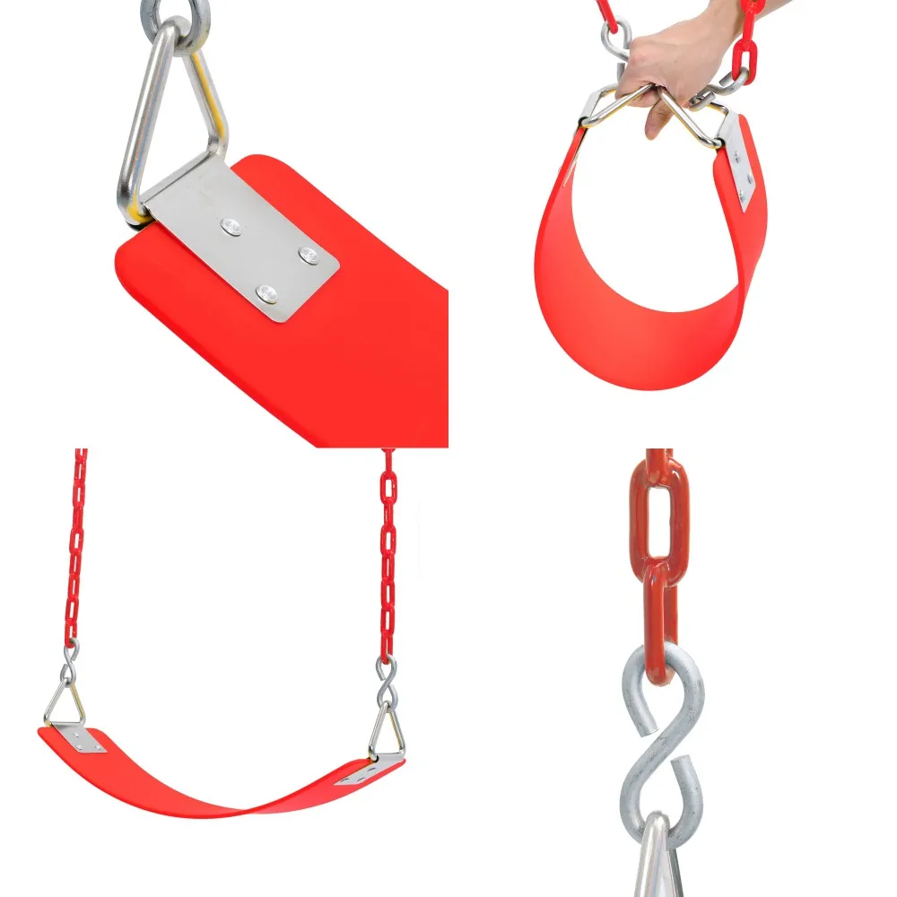 
Kids Garden Toys Playground Tree Swing Rope Garden Swinging Chairs Patio Soft Swings Belt 