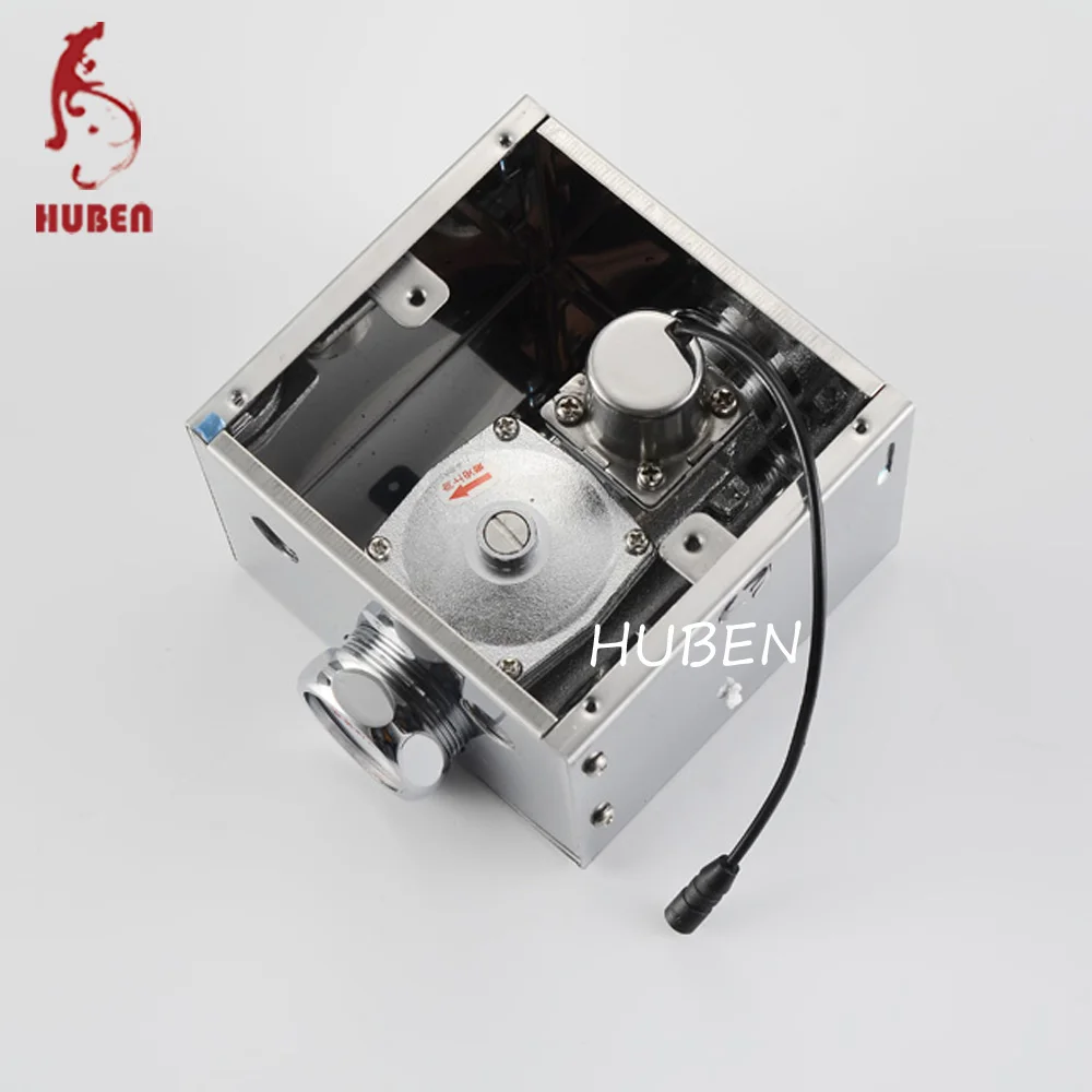 
Automatic sensor toilet flusher in wall 