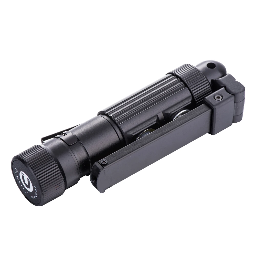 
Portable Waterproof COB High power Foldable flashlight led rechargeable work light with magnet 