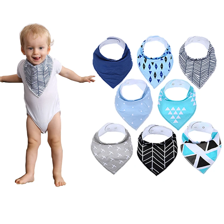 
Private Label Baby Bib Bandana Teething Organic Cotton Baby Bibs for Baby 