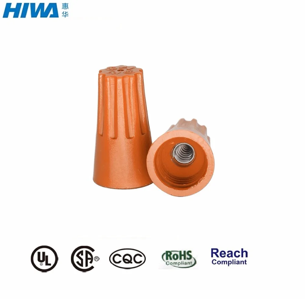 Screw on wire connector