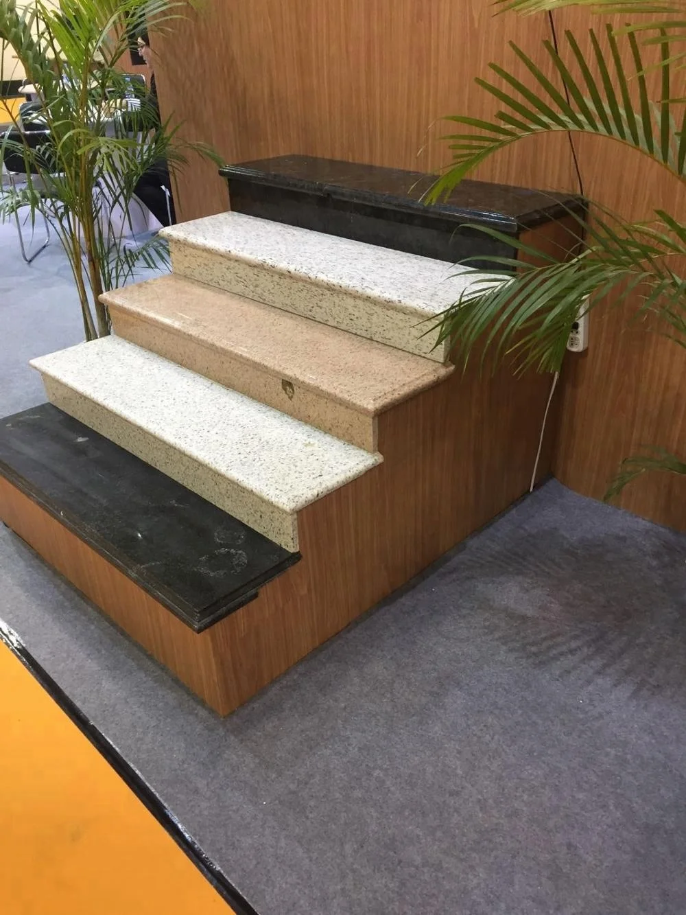 outdoor stone steps risers granite stairs
