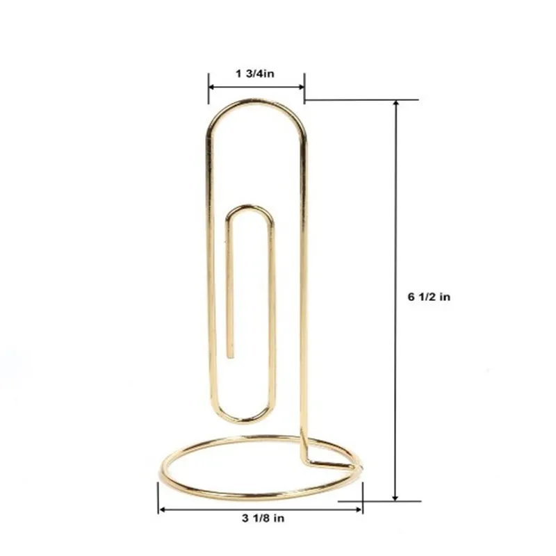 Unionpromo практичный металлический Настольный держатель для бумаги