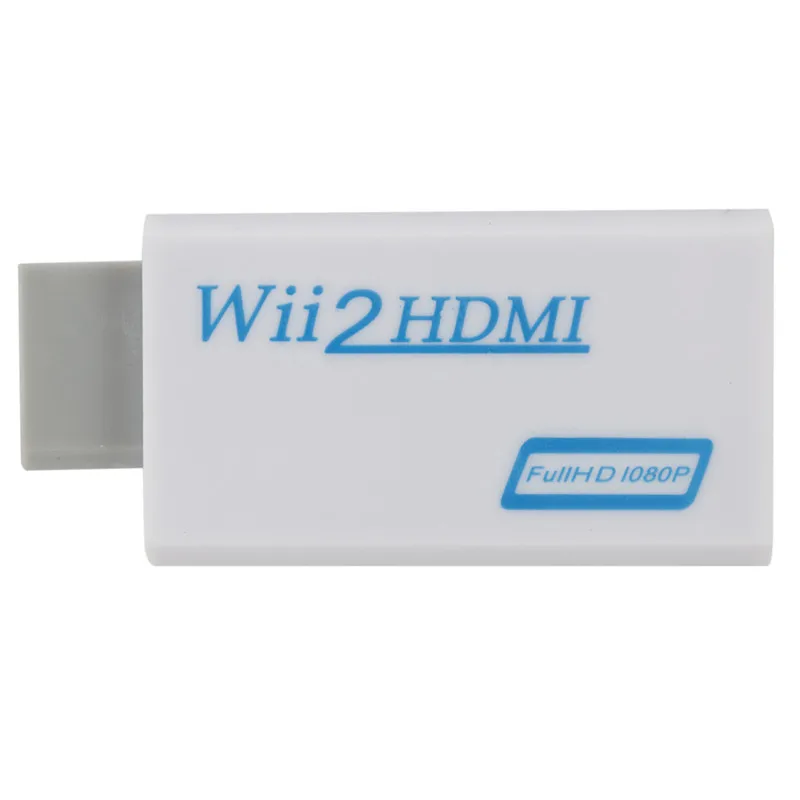Конвертер Wii в HDMI поддержка Full HD 720P 1080P 3 5 мм аудио Wii2HDMI адаптер для HDTV