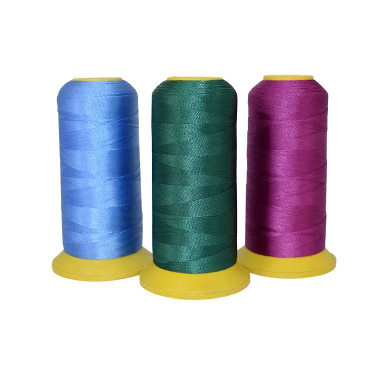 60/2 40/3 30/3 20/3 250D/3 high tenacity 100% polyester sewing thread