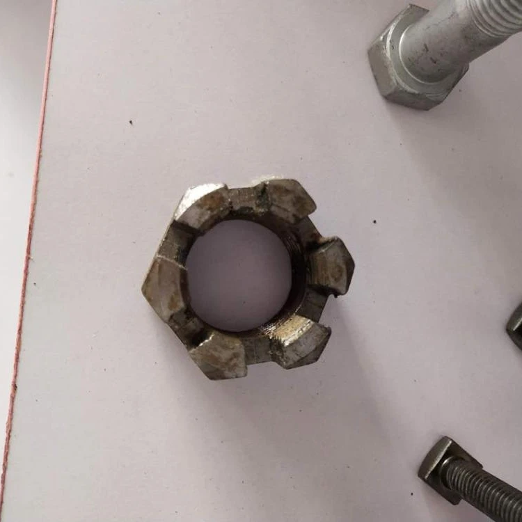 
heavy hexagon slotted nuts,castle nuts DIN 935 