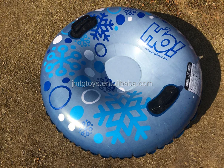 
OEM Inflatable Snow Tube Sled Air Tube Winter Inflatable Round with handles surfing inflatable snow tube 