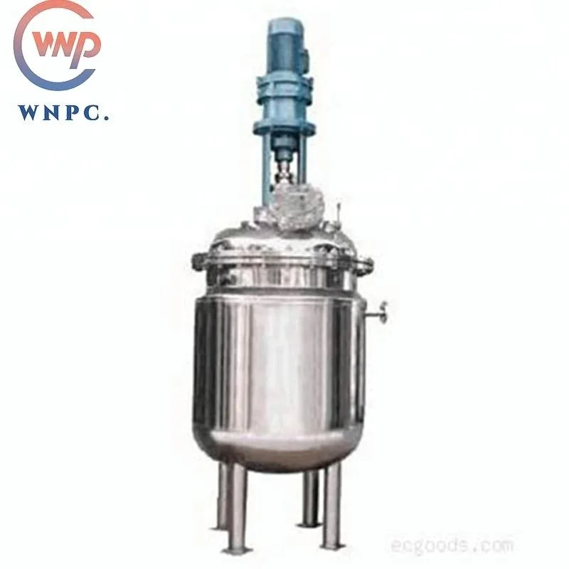 Various type liquid phase chemical reactor stainless steel reaction vessel