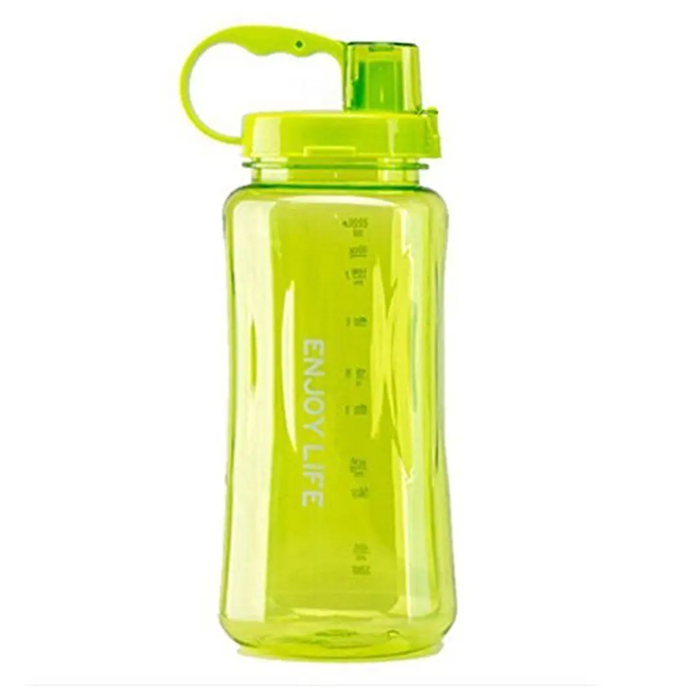 1/1.5/2L Tritan Plastic Bottle Portable Sports Water Bottles Leakproof Travel Space Cup