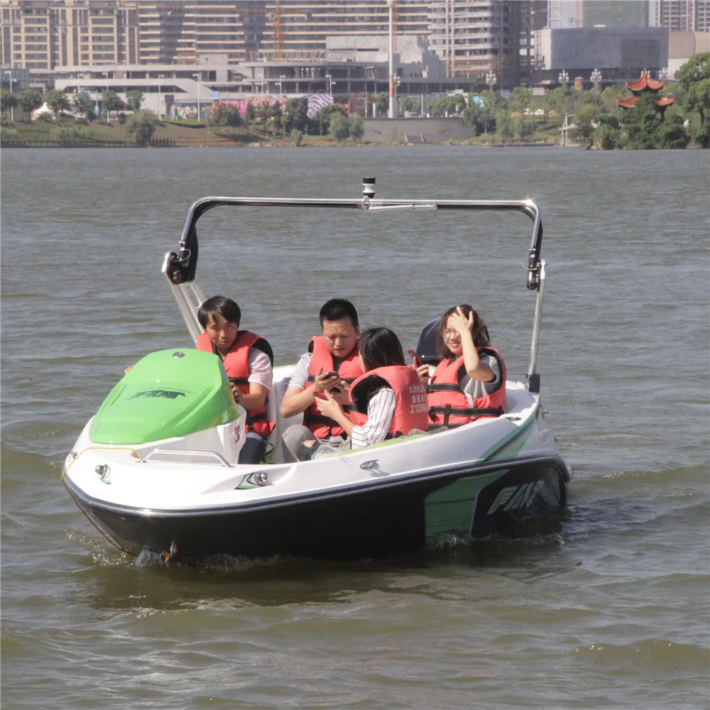 16ft 5 Seats Bowrider Fiberglass Speed Motor Boat for sale