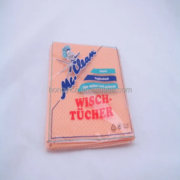 pva chamois nonwoven fabric car cleaning cloth