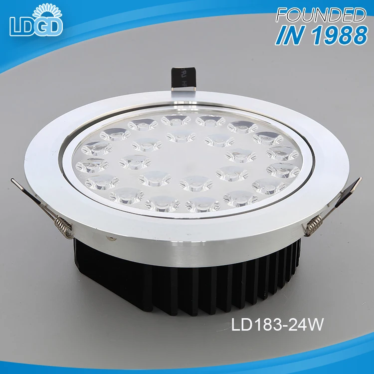 Fashion design high power 3000k-7000k pure white 7w 12w 21w 24w SMD spot led lights