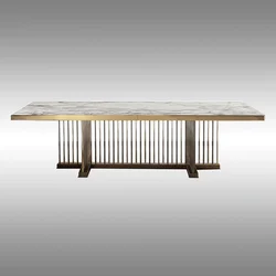 2019 Side table marble modern simle european dining table restaurant, hotel, apartment  from Shunde foshan furniture factory