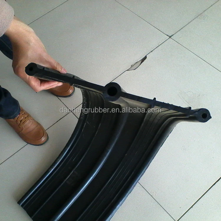 
Rubber water-stop with steel side 