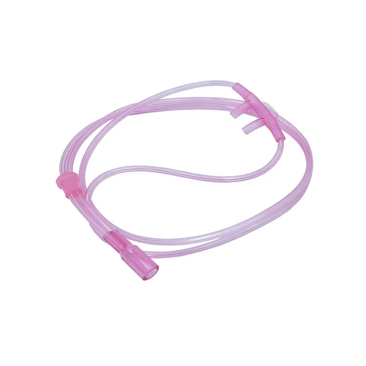 Hot selling medical disposable colored nasal  oxygen  tubing