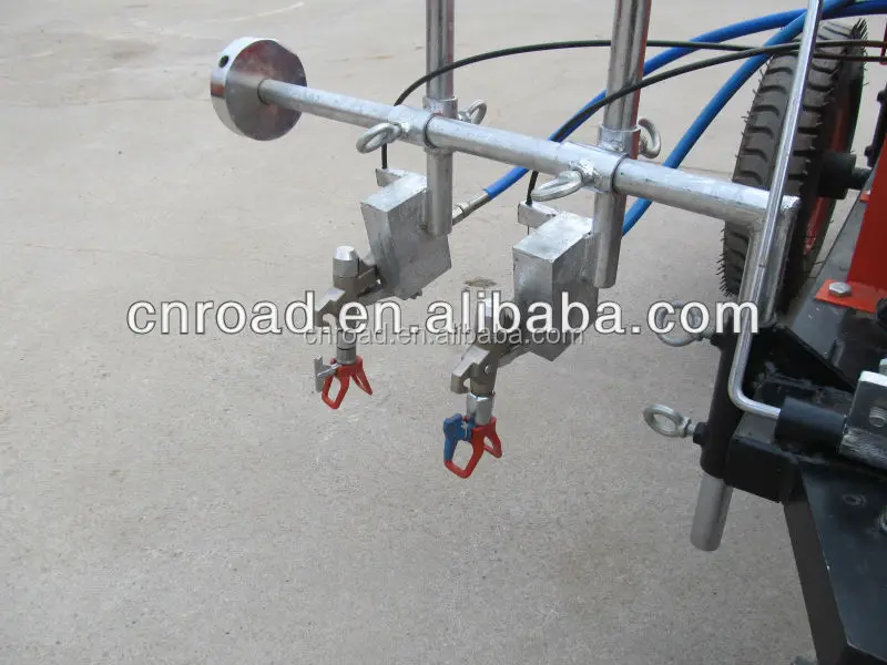 
hand push parking lot pavement lines painting marking machine 