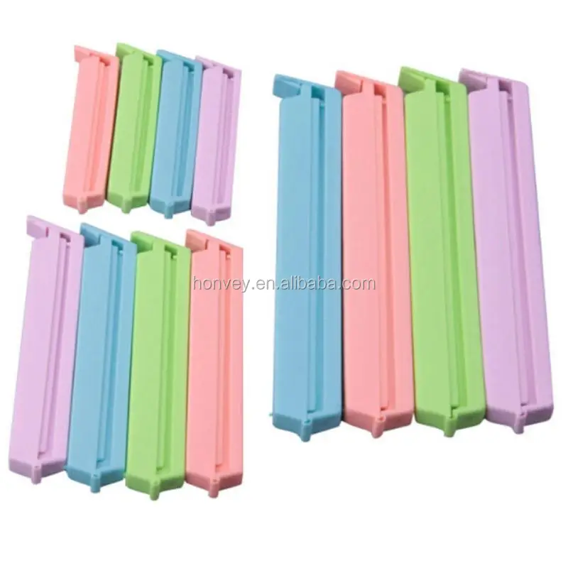 
12pcs/set Food Snack Storage Seal Bag Clips 