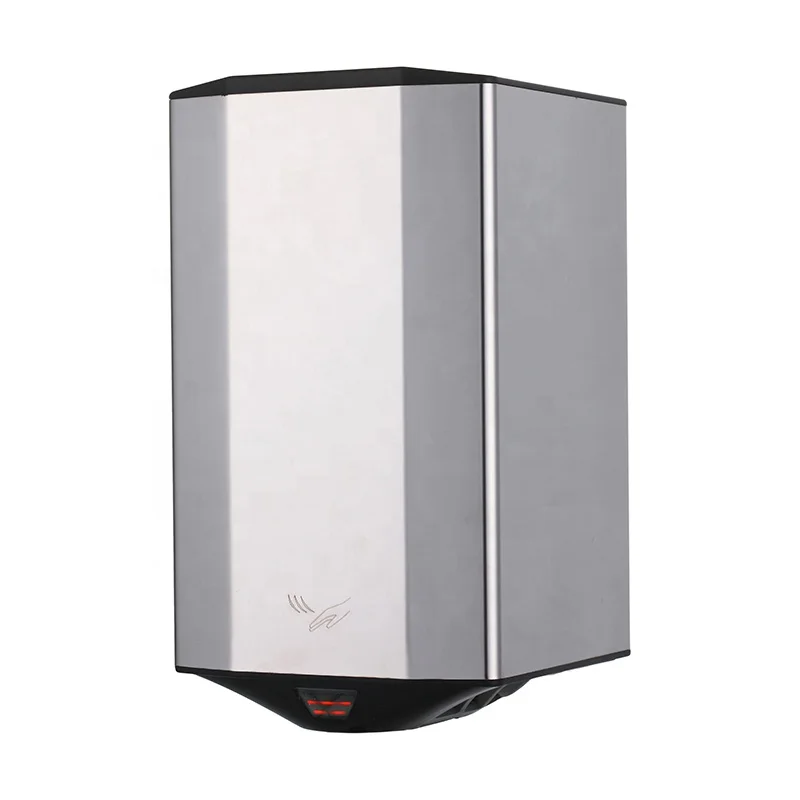 
220 V 50 HZ Bathroom 304 SS Body Stronger Sensor Infrared High Speed Air stainless steel Hand Dryer 
