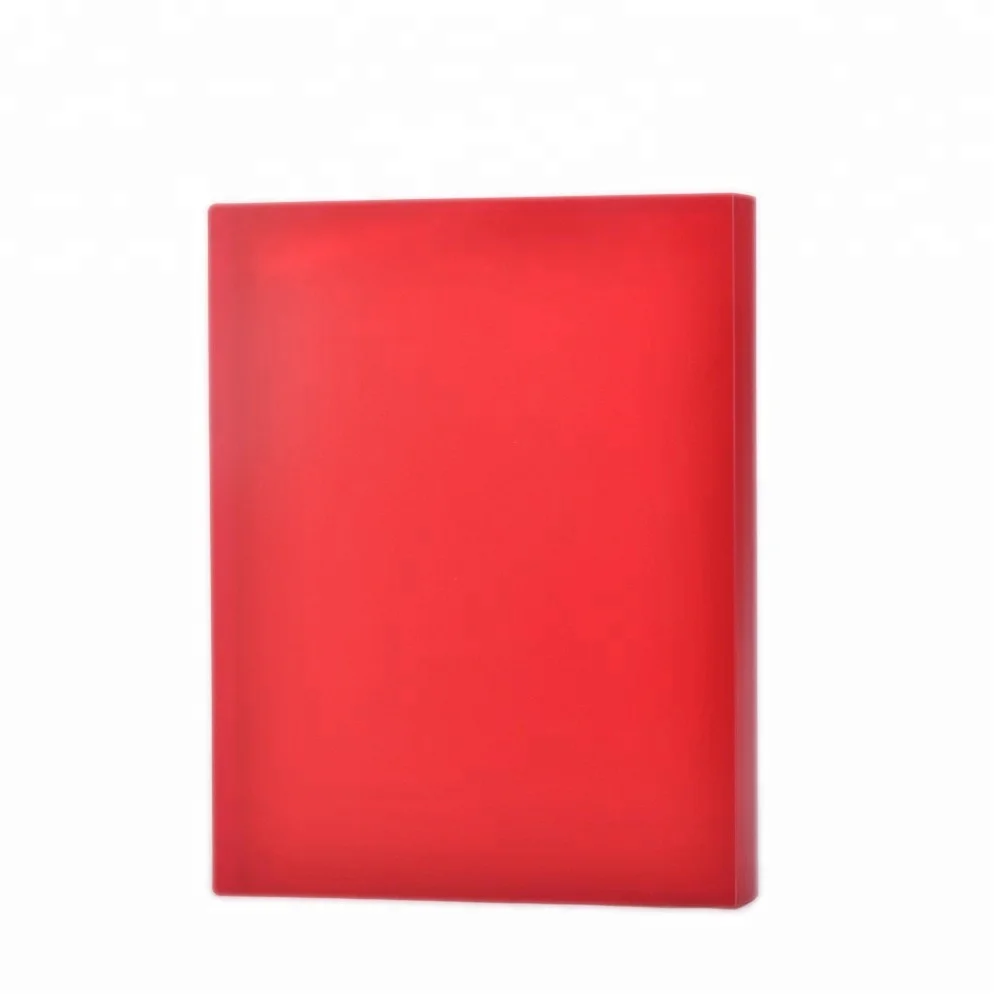 
A3 a4 size expanding hardcover plastic file folder with clear sleeves 