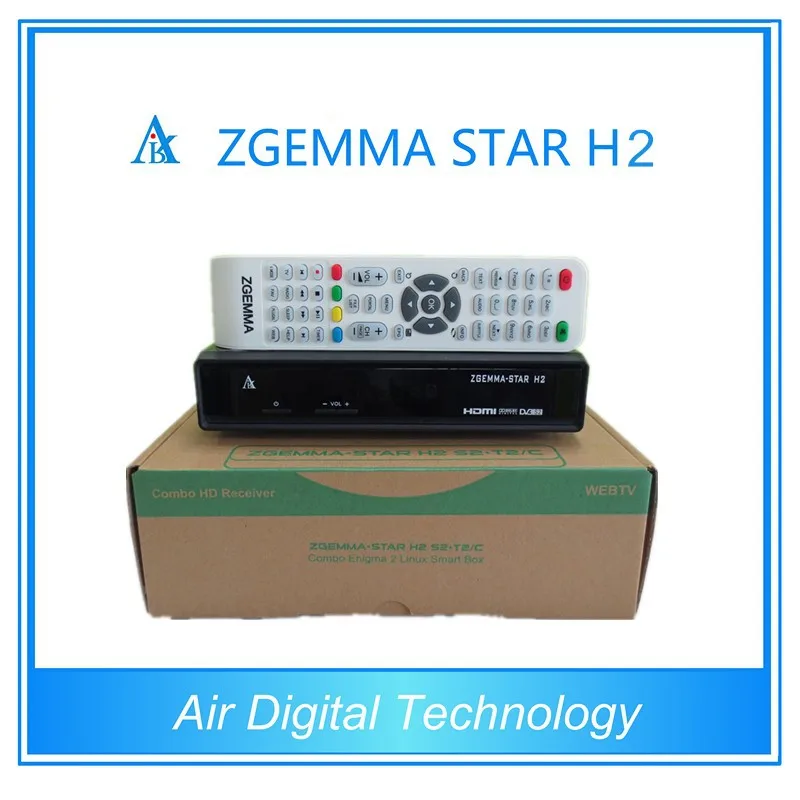 zgemma star h2 combo dvb-s2 dvb-t2 satellite receiver cable set top box price zgemma h2 stock