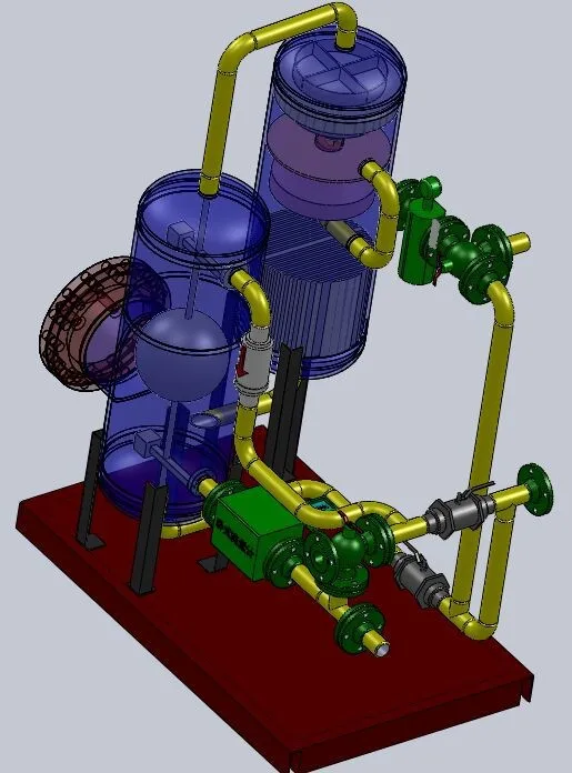 
Skid Mounted Dosing System for cruid oil 