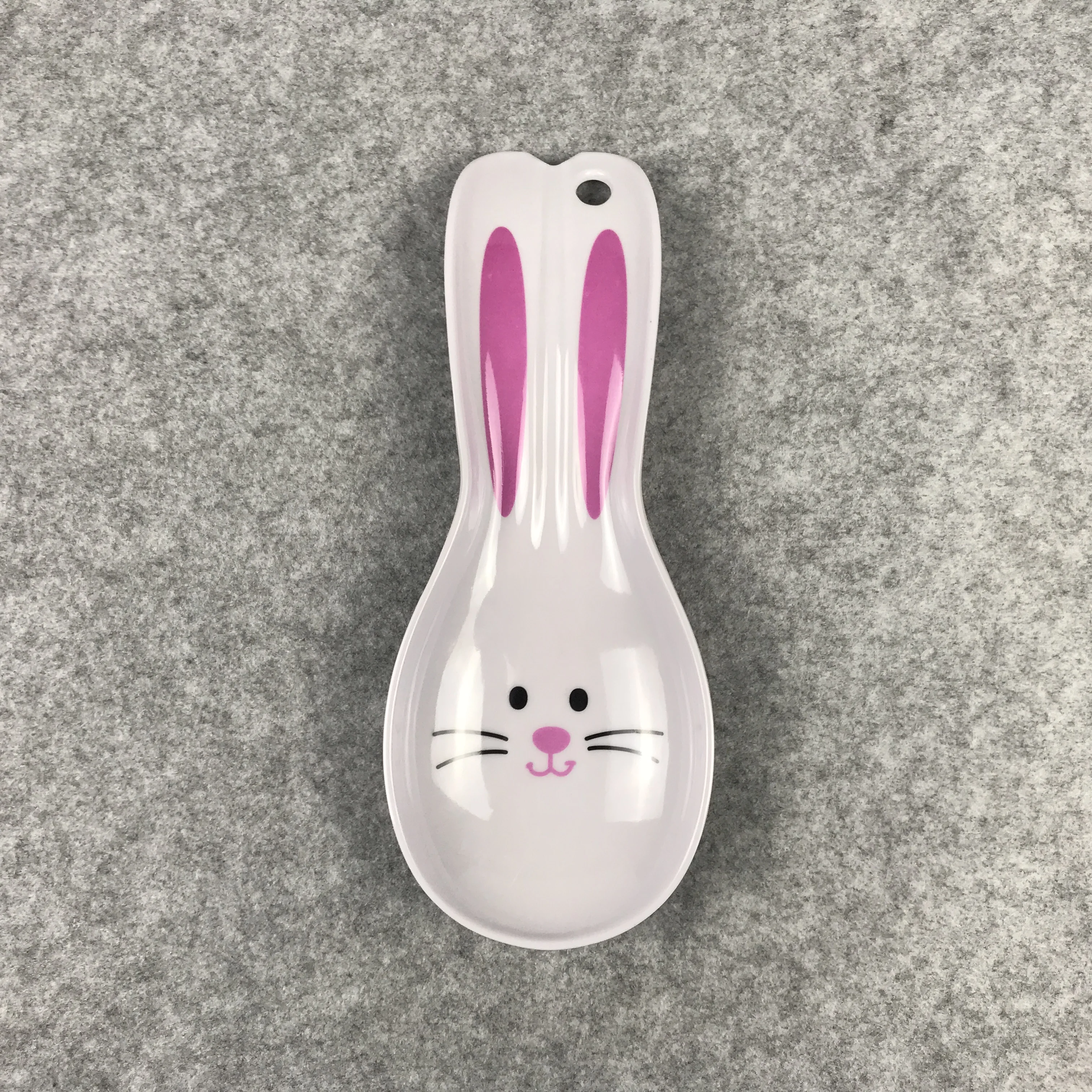 
Rabbit design melamine spoon rest 