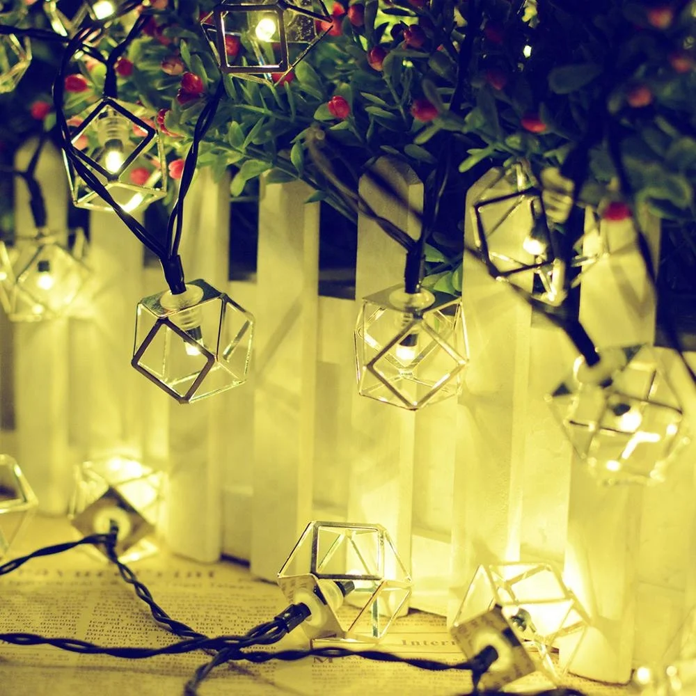 
Christmas outdoor garden party Solar LED decorative covers for string lights 