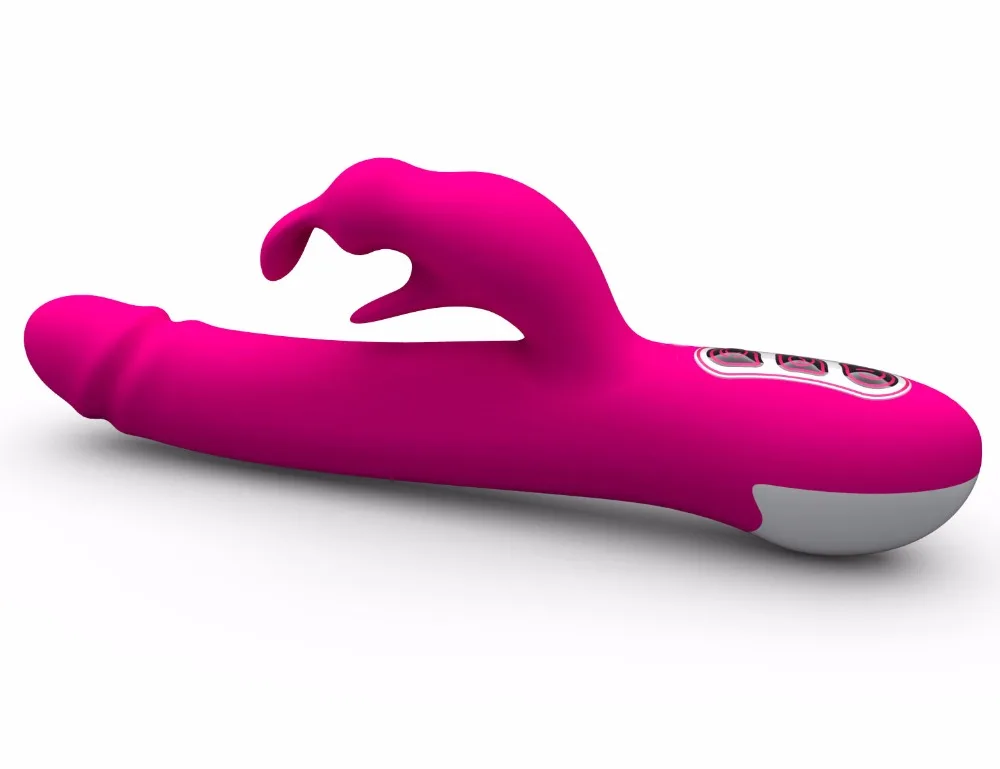 popular multi-speed vibrator, waterproof silicone USB rechargeable vibrator G-spot stimulator vibrating wand massager for women