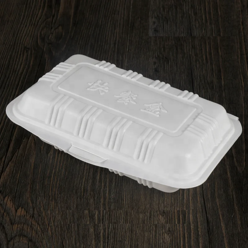 Four station thermoforming machine for plastic fast food container foam box machine